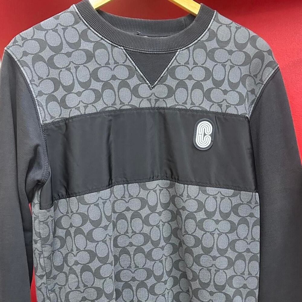 Authentic coach sweatshirt in mens